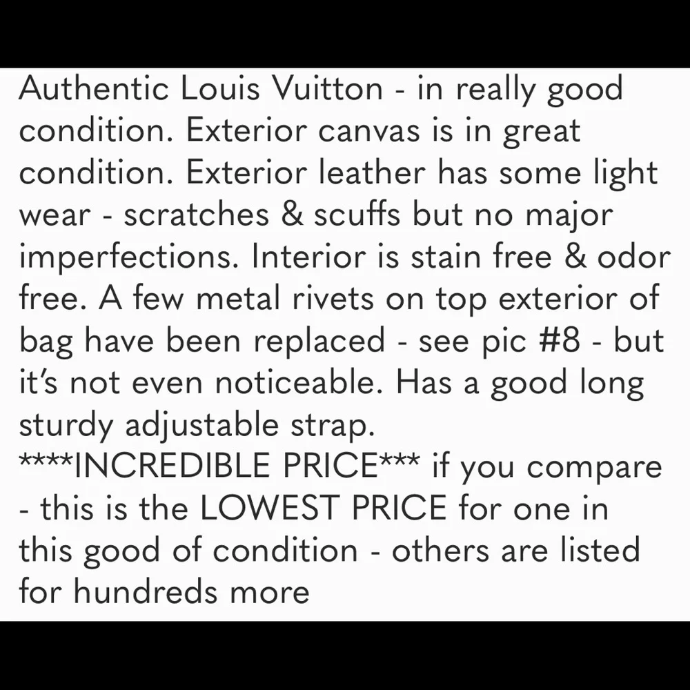 Authentic Louis Vuitton Saumur 30 #5.2 K AR 8912 - Picture 14 of 14